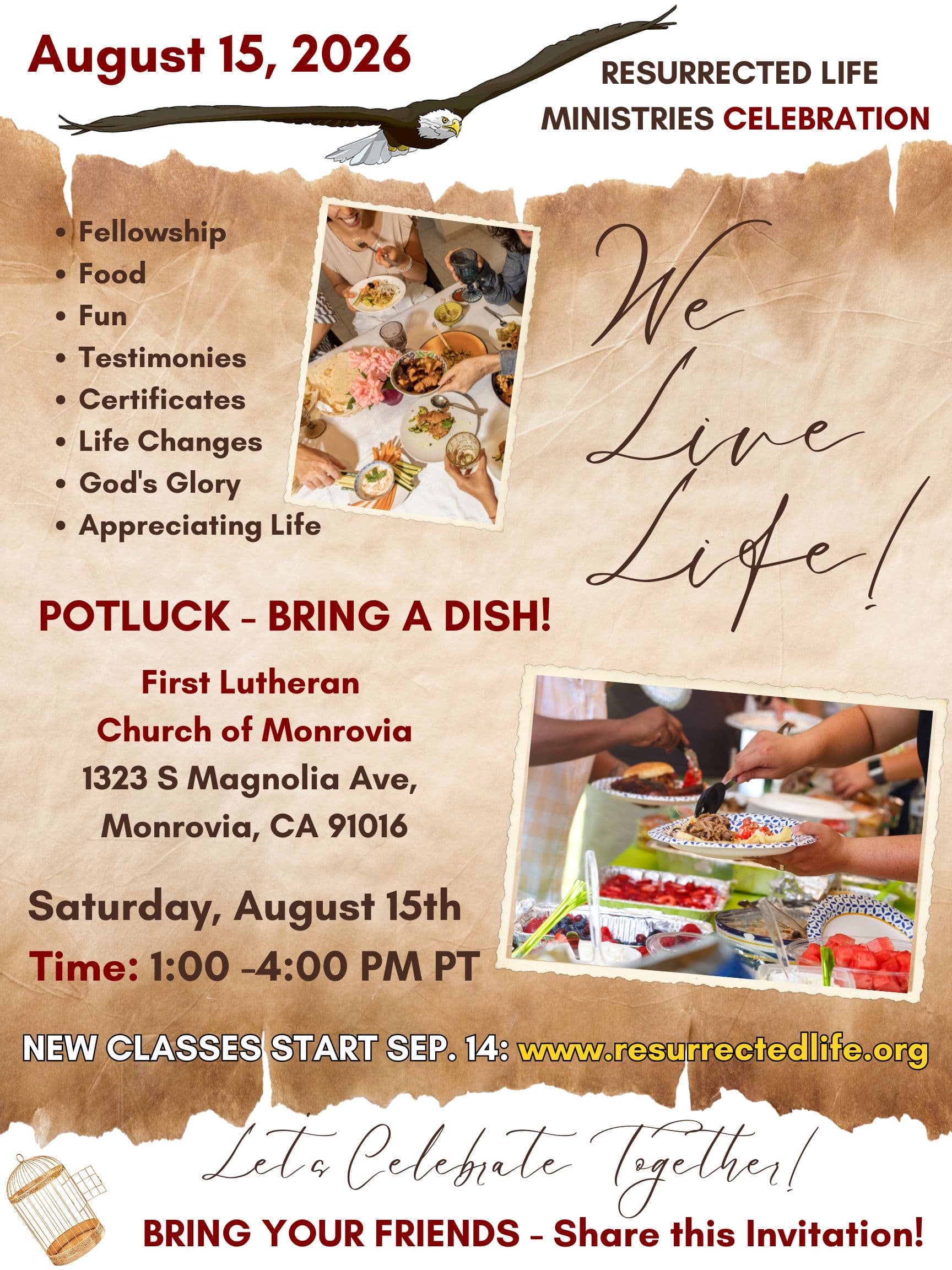 Resurrected Life Ministries Celebration
