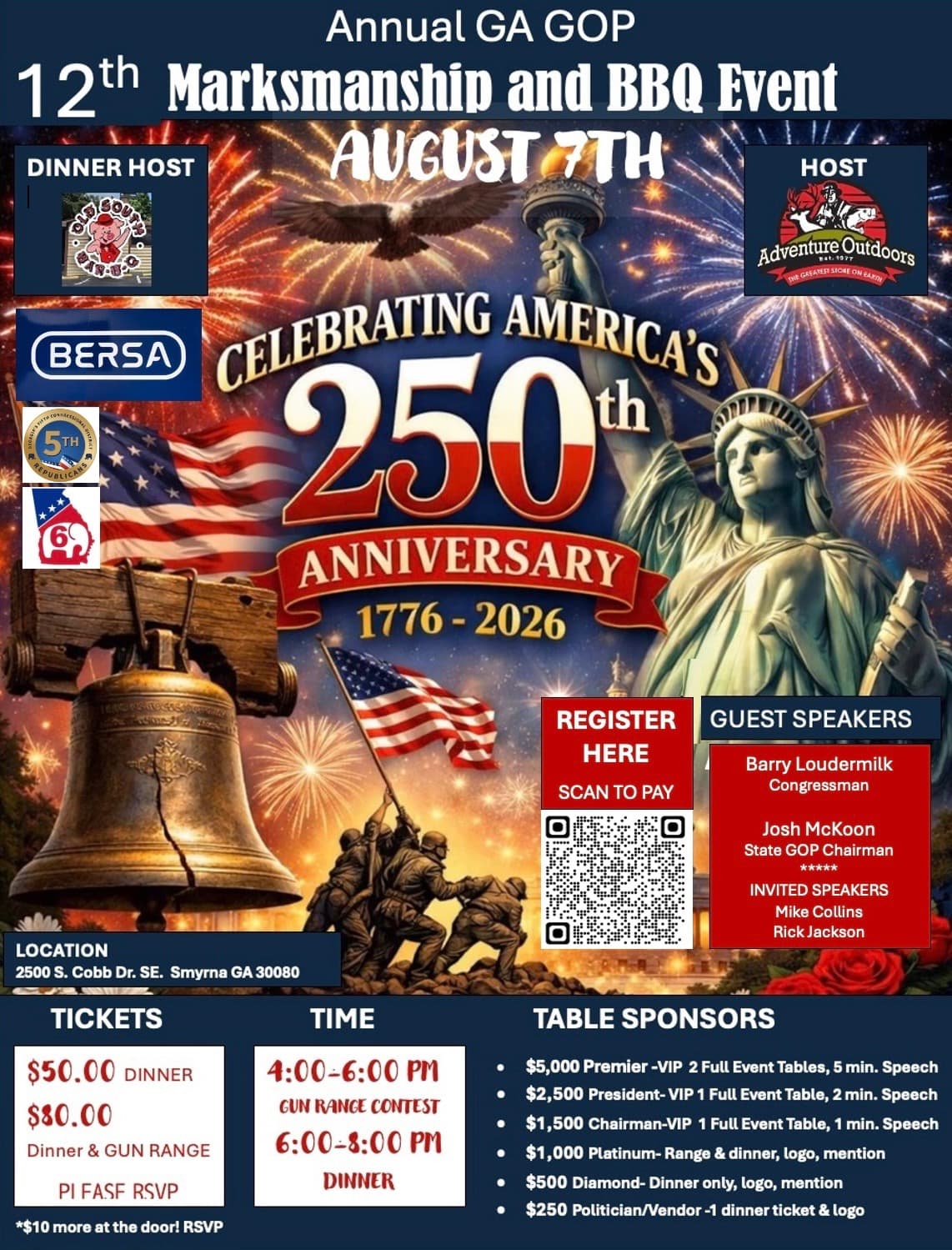 12th Annual Ga GOP Marksmanship and BBQ Event